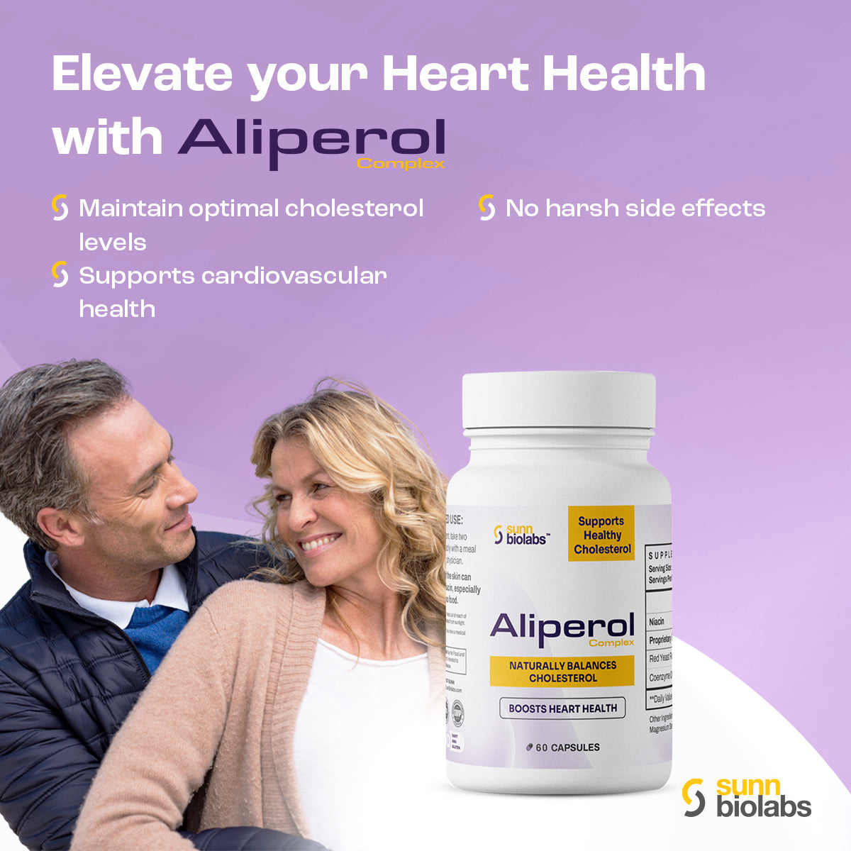 ALIPEROL - For Healthy Cholesterol Levels - 30-day Supply (1 Bottle)