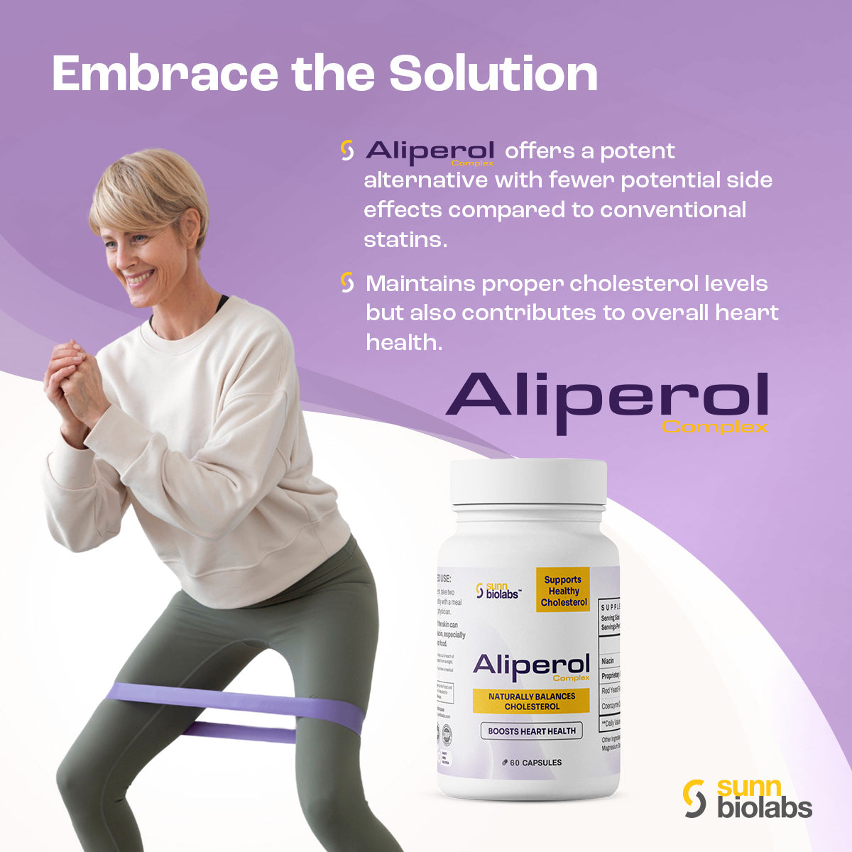 ALIPEROL - For Healthy Cholesterol Levels - 30-day Supply (1 Bottle)